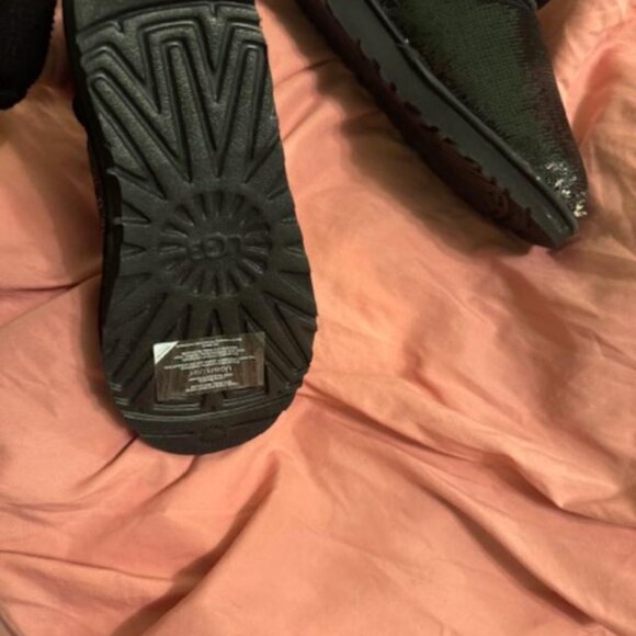 UGG Women's Classic Ultra Mini Mirror Ball Sequin Boots - Picture 4 of 6